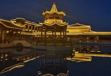 新疆博樂(lè)周總定購(gòu)古建雙層八角古建亭、軒亭、古建文化長(zhǎng)廊